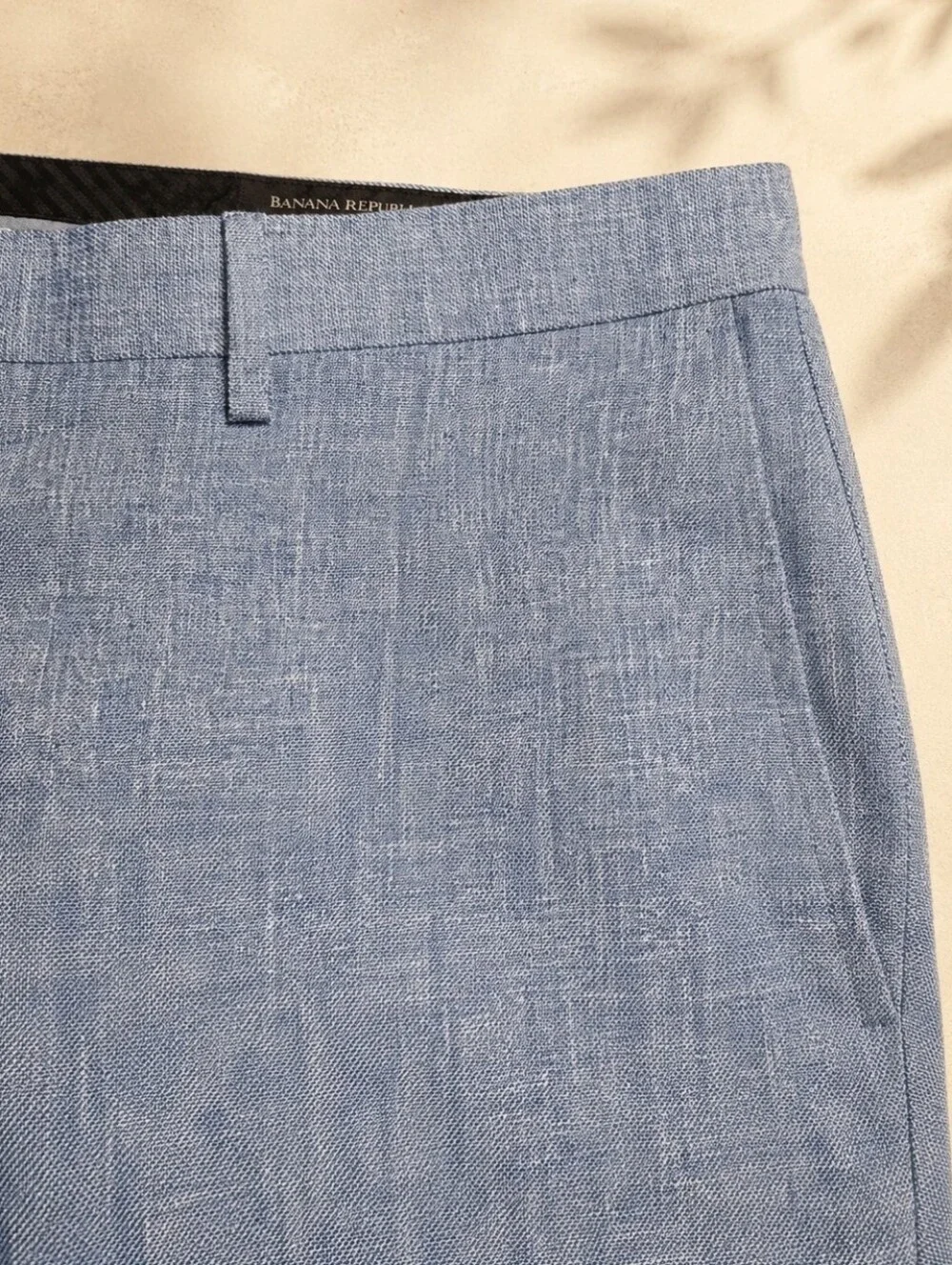 Banana Republic Linen Blend Standard Fit Trousers 36x32